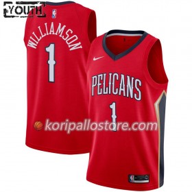 New Orleans Pelicans Zion Williamson 1 Nike 2019-2020 Statement Edition Lasten Pelipaidat Swingman